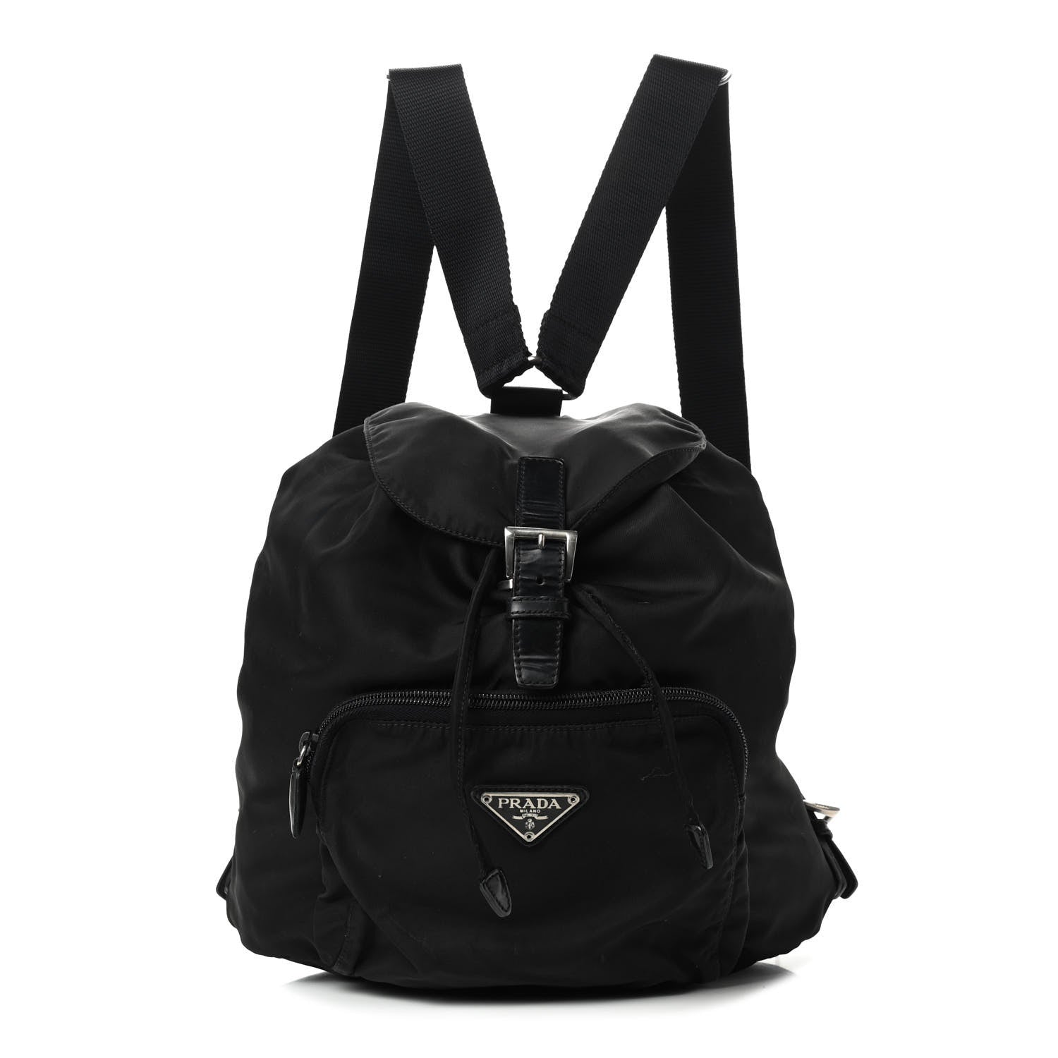 Prada Tessuto Nylon Backpack Black 1 of 9