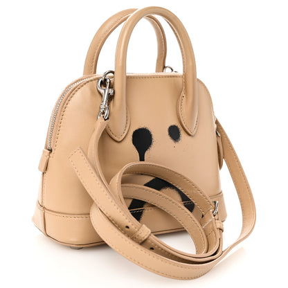 Balenciaga Calfskin Happy Sad XXS Ville Top Handle Bag Light Brown 3 of 10