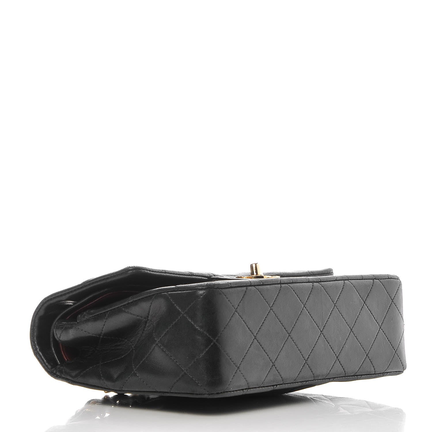 Chanel Lambskin Quilted Small Double Flap Black 4 of 8