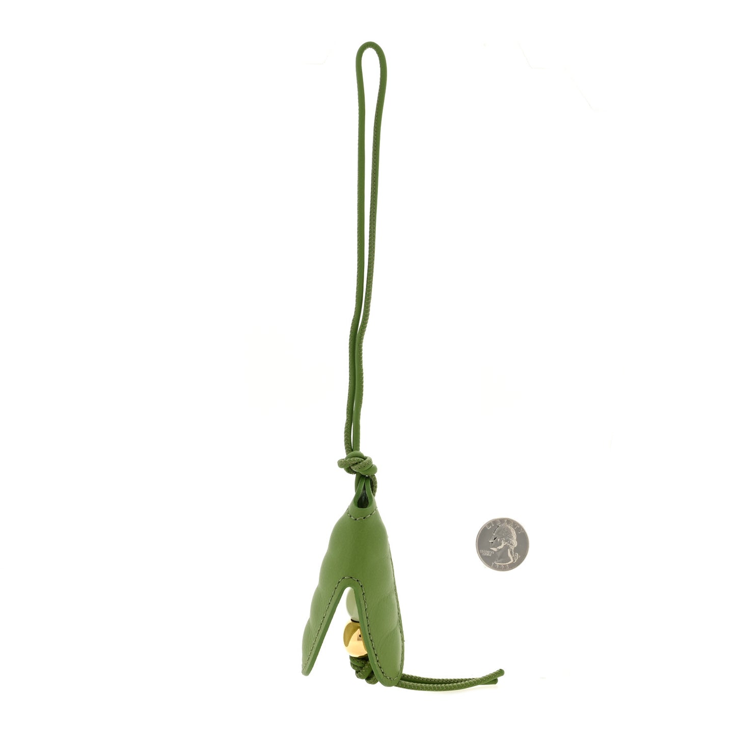 Calfskin Pea Pod Spring Green Spring Jade