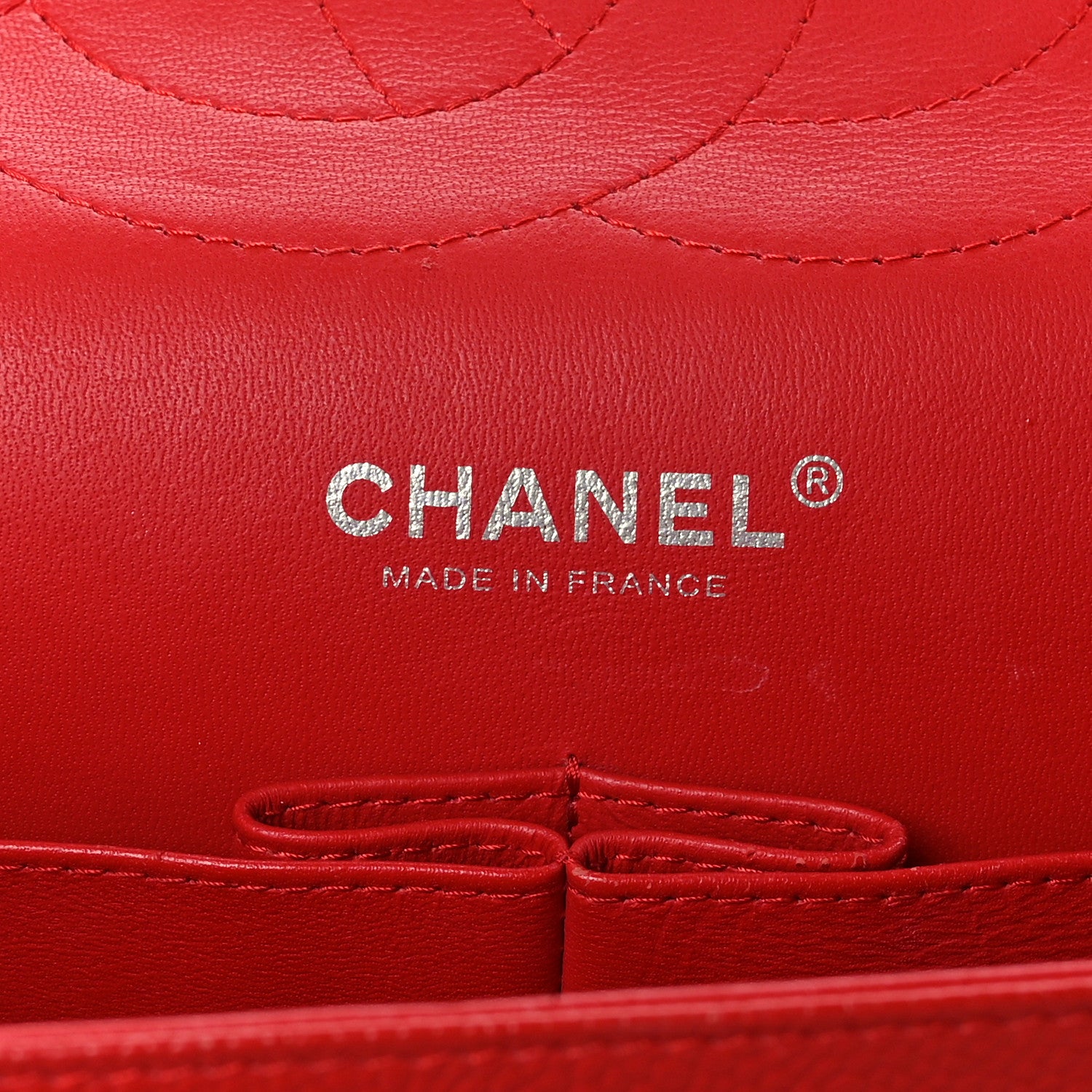 Chanel Caviar Quilted Jumbo Double Flap Red 7 of 13