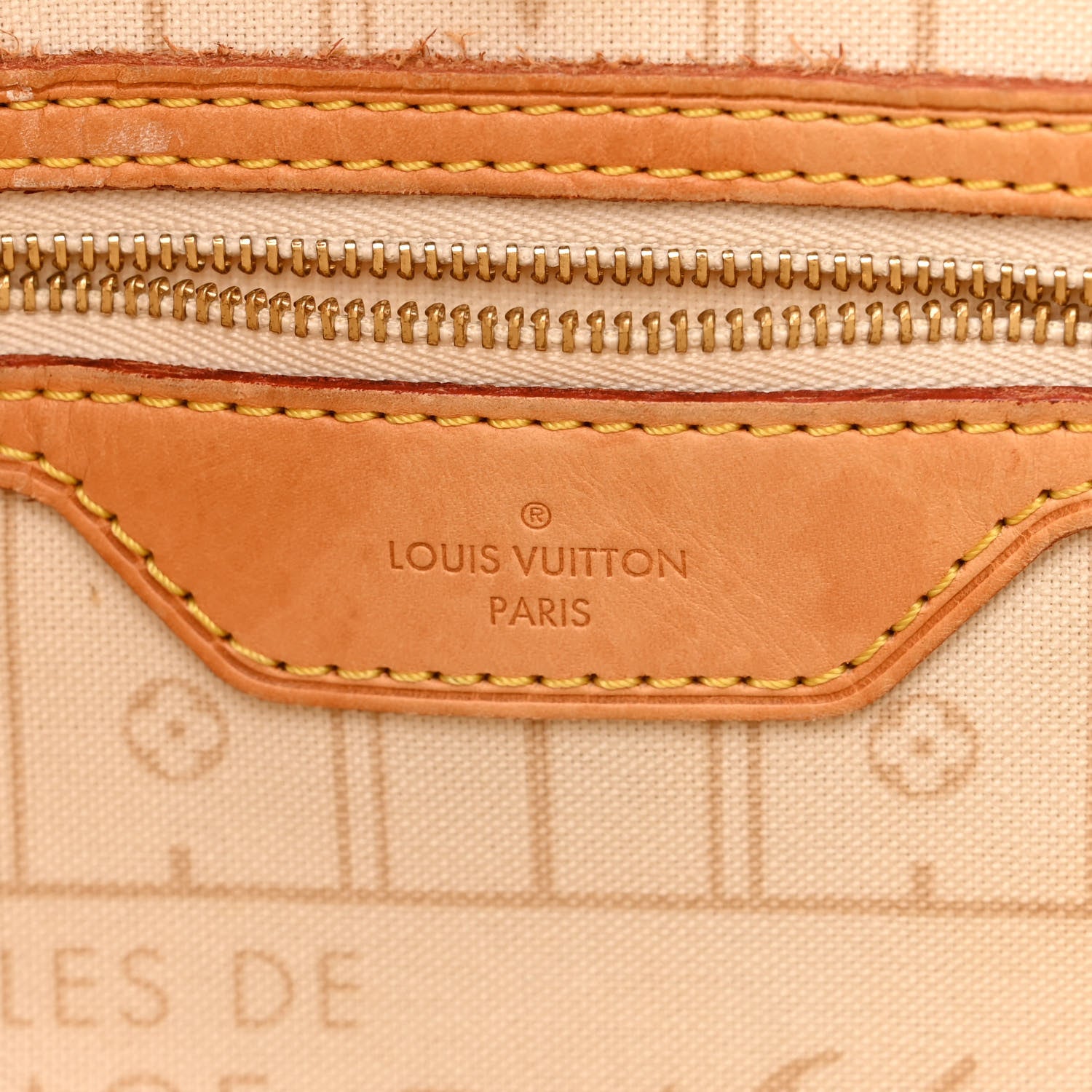 Louis Vuitton Damier Azur Neverfull MM 6 of 13