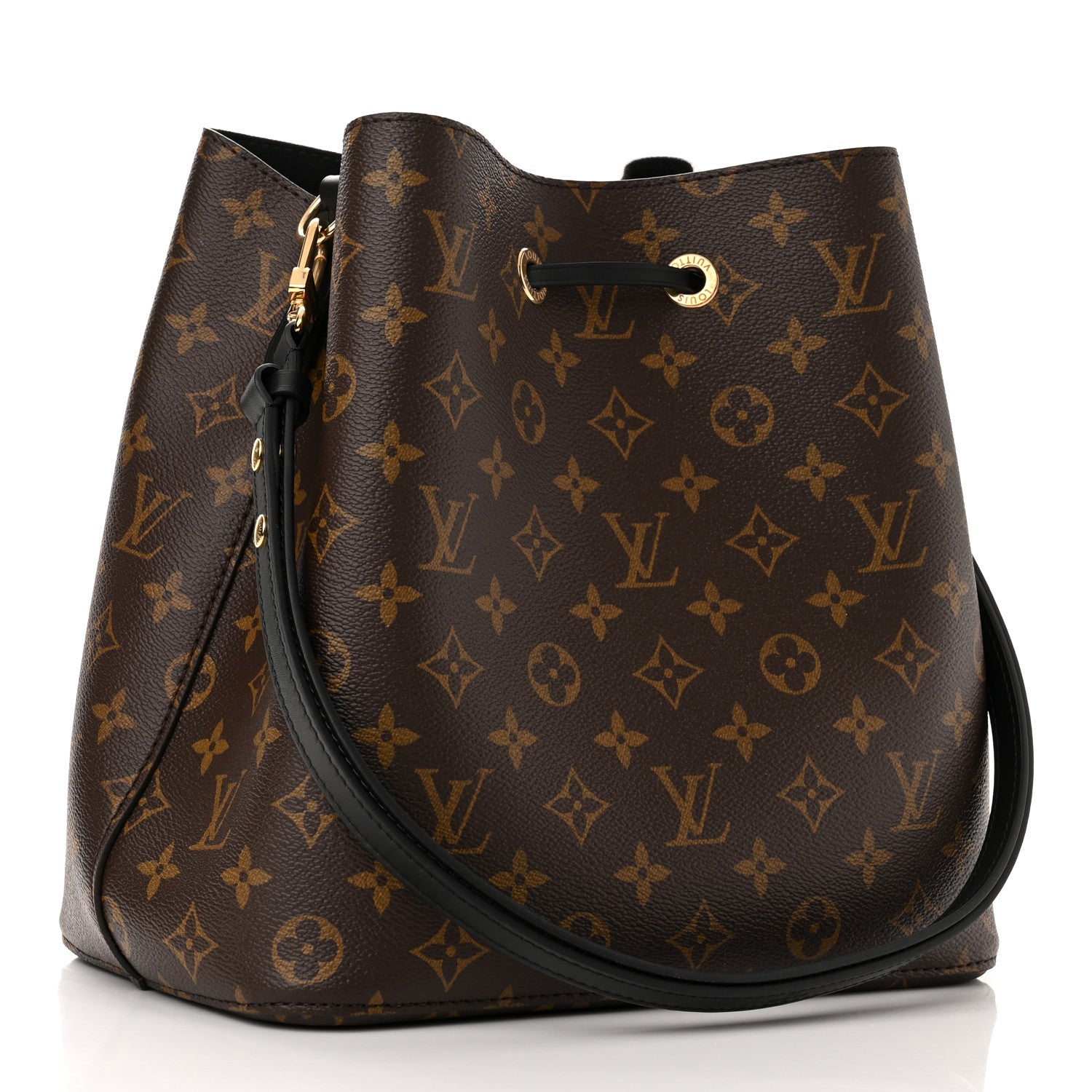 Louis Vuitton Monogram Neonoe MM Black 2 of 8