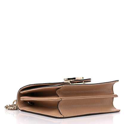 Gucci Dollar Calfskin Small Interlocking G Shoulder Bag Camelia 4 of 10