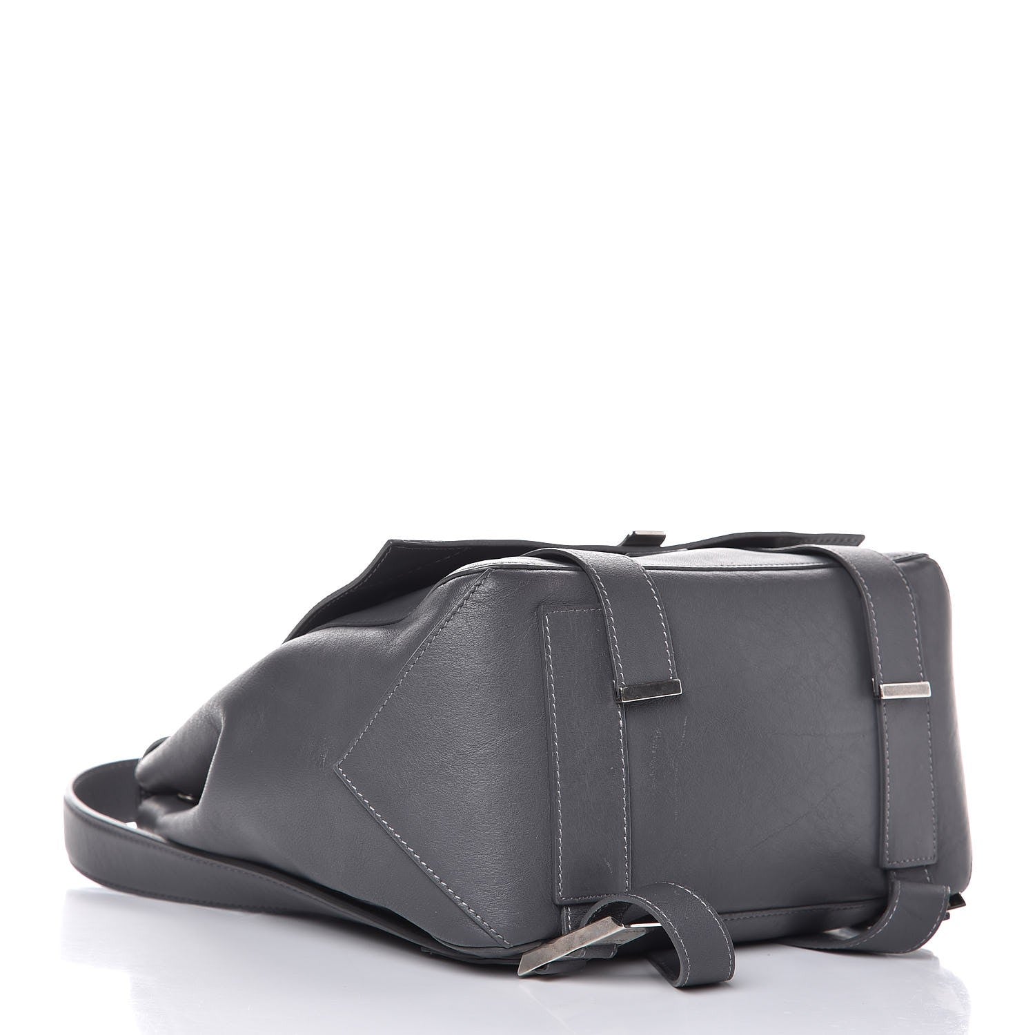 Proenza Schouler Calfskin Small PS Courier Backpack Heather Grey 4 of 9