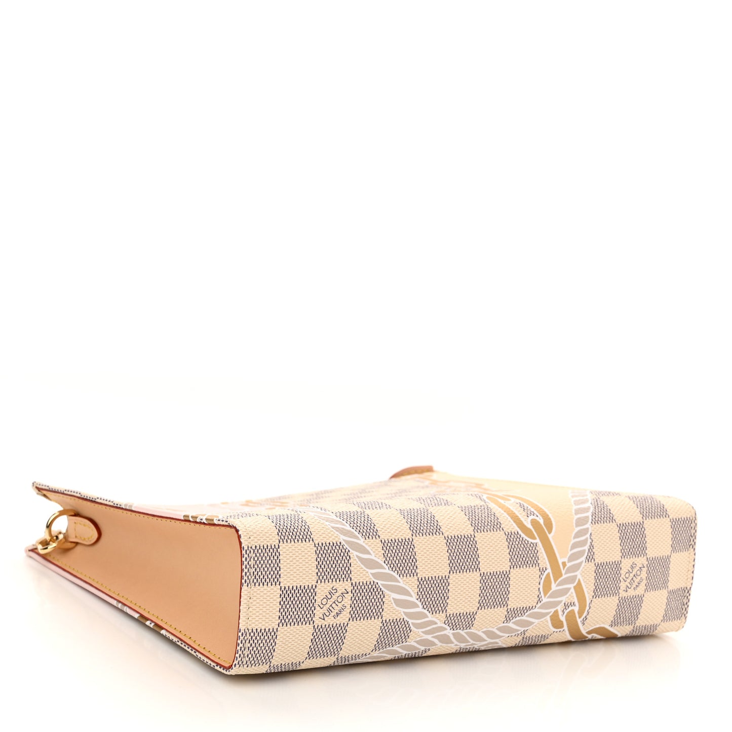 Damier Azur Nautical Toiletry Pouch On Chain