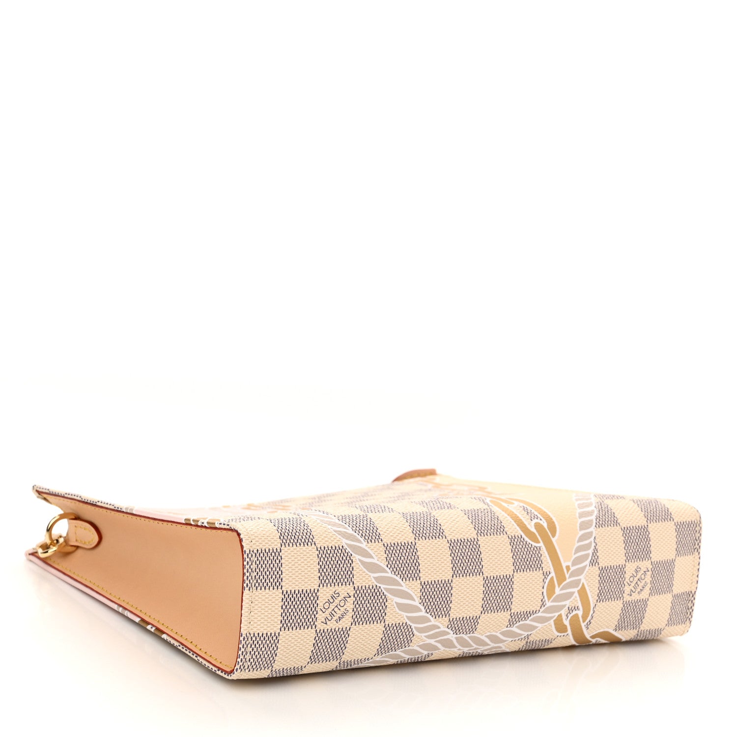 Louis Vuitton Damier Azur Nautical Toiletry Pouch On Chain 4 of 9