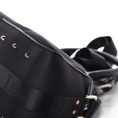 Christian Dior Nylon Crystal Satchel Black 19 of 19