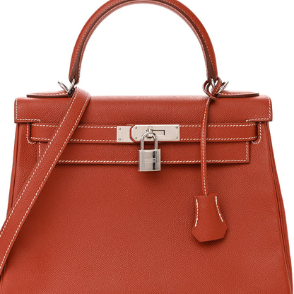 Hermes Epsom Kelly Retourne 28 Brique 8 of 19