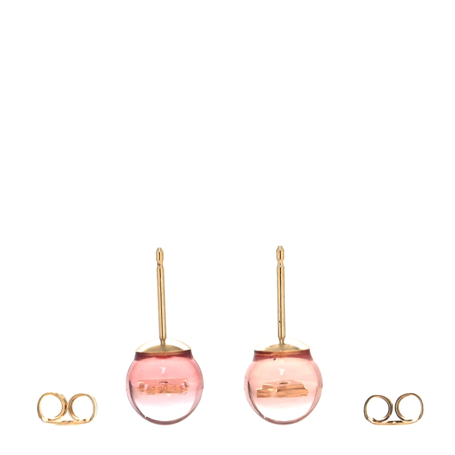 Louis Vuitton Inclusion Ball Fleur Earrings Translucent Pink 3 of 3