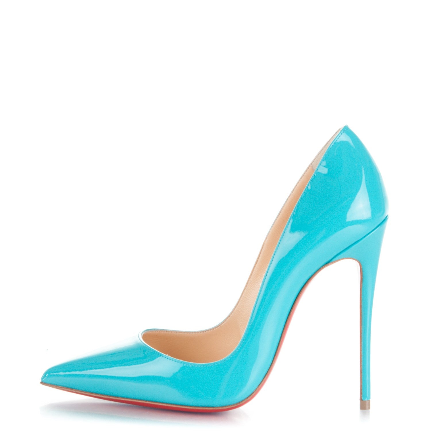 Christian Louboutin Patent So Kate 120 Pumps 35 Pacific 1 of 7