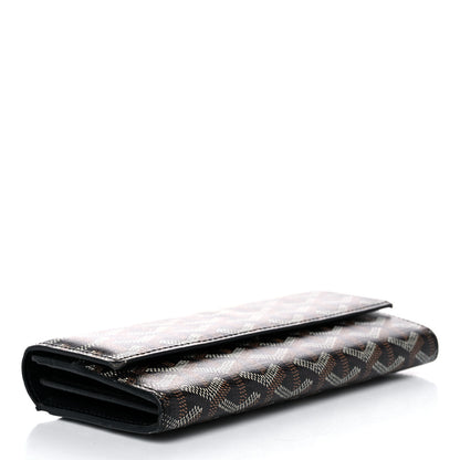 Goyard Goyardine Varenne Long Wallet Black 4 of 26