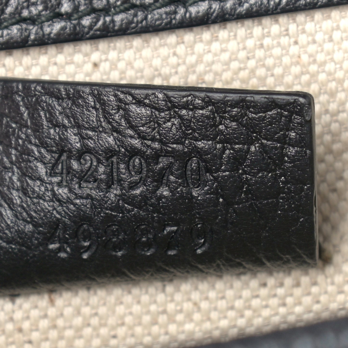 Calfskin Mini Dionysus Shoulder Bag Black