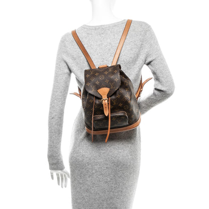 Louis Vuitton Monogram Montsouris MM Backpack 2 of 11