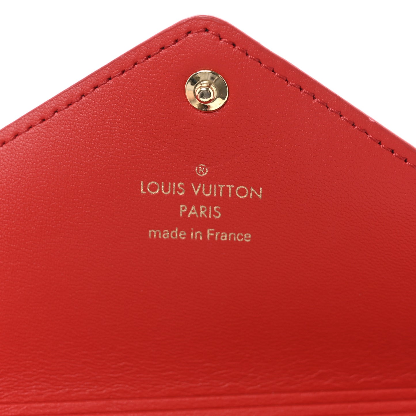 Monogram Medium Kirigami Pochette Insert Coquelicot