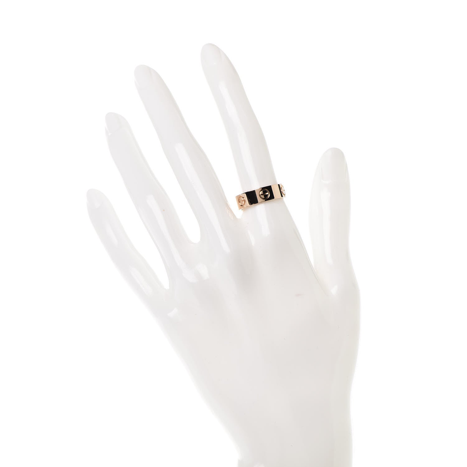 Cartier 18K Pink Gold 5.5mm LOVE Ring 52 6 2 of 4