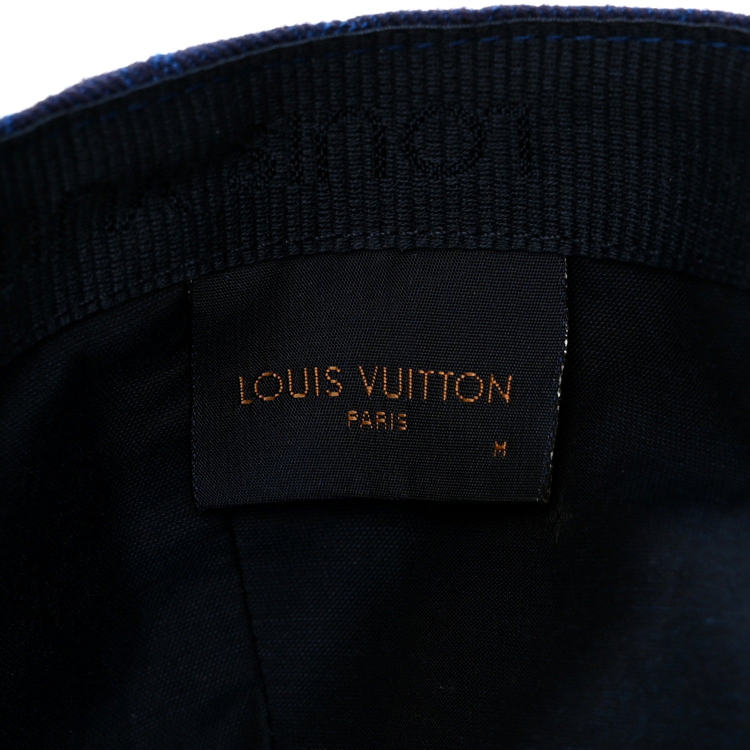 Louis Vuitton Monogram Jacquard Cap M Blue 8 of 10
