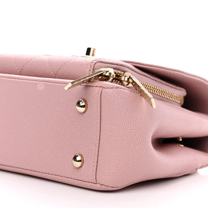 Chanel Caviar Quilted Small Business Affinity Flap Light Pink 11 of 11