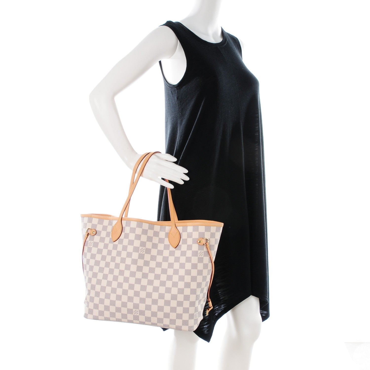 Louis Vuitton Damier Azur Neo Neverfull MM 2 of 8