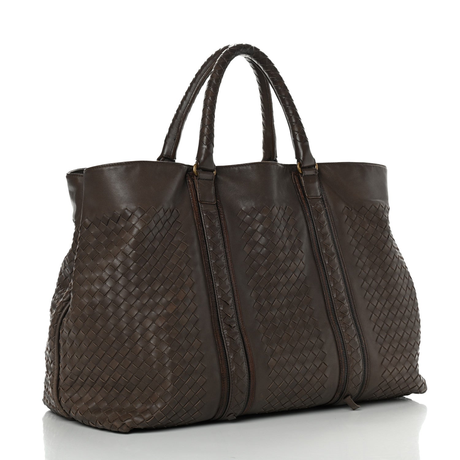 Bottega Veneta Nappa Intrecciato Tote Pepe 2 of 13