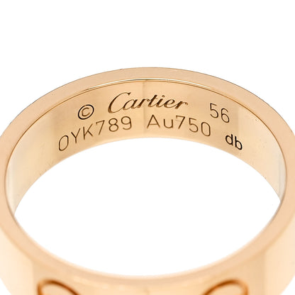 Cartier 18K Yellow Gold 5.5mm LOVE Ring 56 7.75 4 of 5