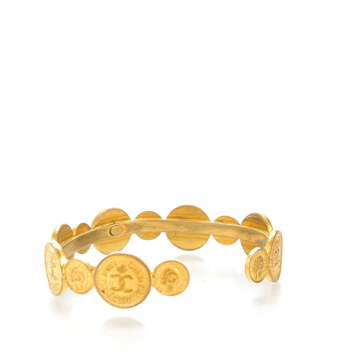 Medallion Coin CC Cuff Gold
