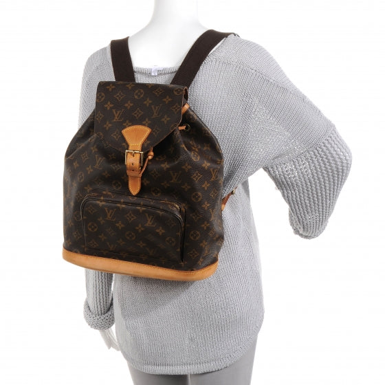Louis Vuitton Monogram Montsouris GM Backpack 2 of 7