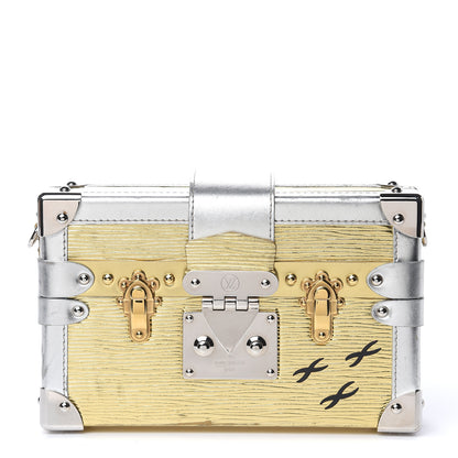 Louis Vuitton Metallic Epi Petite Malle Gold 1 of 14