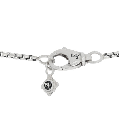 David Yurman DAVID YURMAN Sterling Silver Diamond Pave 7mm Petite Albion Pendant Necklace 4 of 4