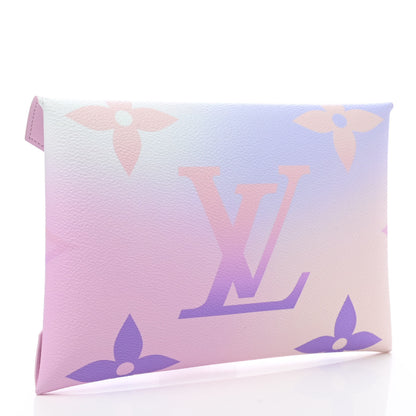 Louis Vuitton Monogram Giant Spring In The City Kirigami Pochette Set Sunrise Pastel Midnight Fuchsia Sunset Kaki 4 of 9