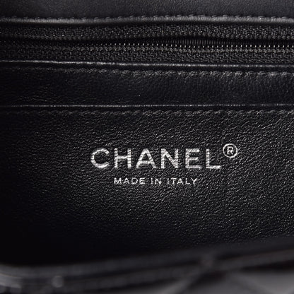 Chanel Patent Calfskin Quilted Mini Rectangular Flap Black 6 of 10
