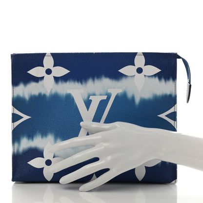 Louis Vuitton Monogram Escale Toiletry Pouch 26 Blue 2 of 7