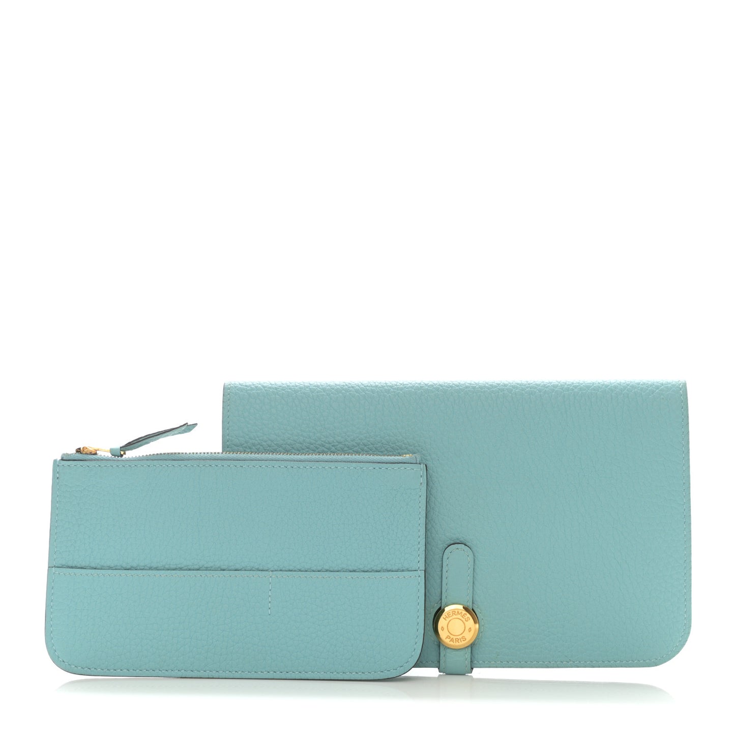 Togo Dogon Duo Wallet Bleu Atoll
