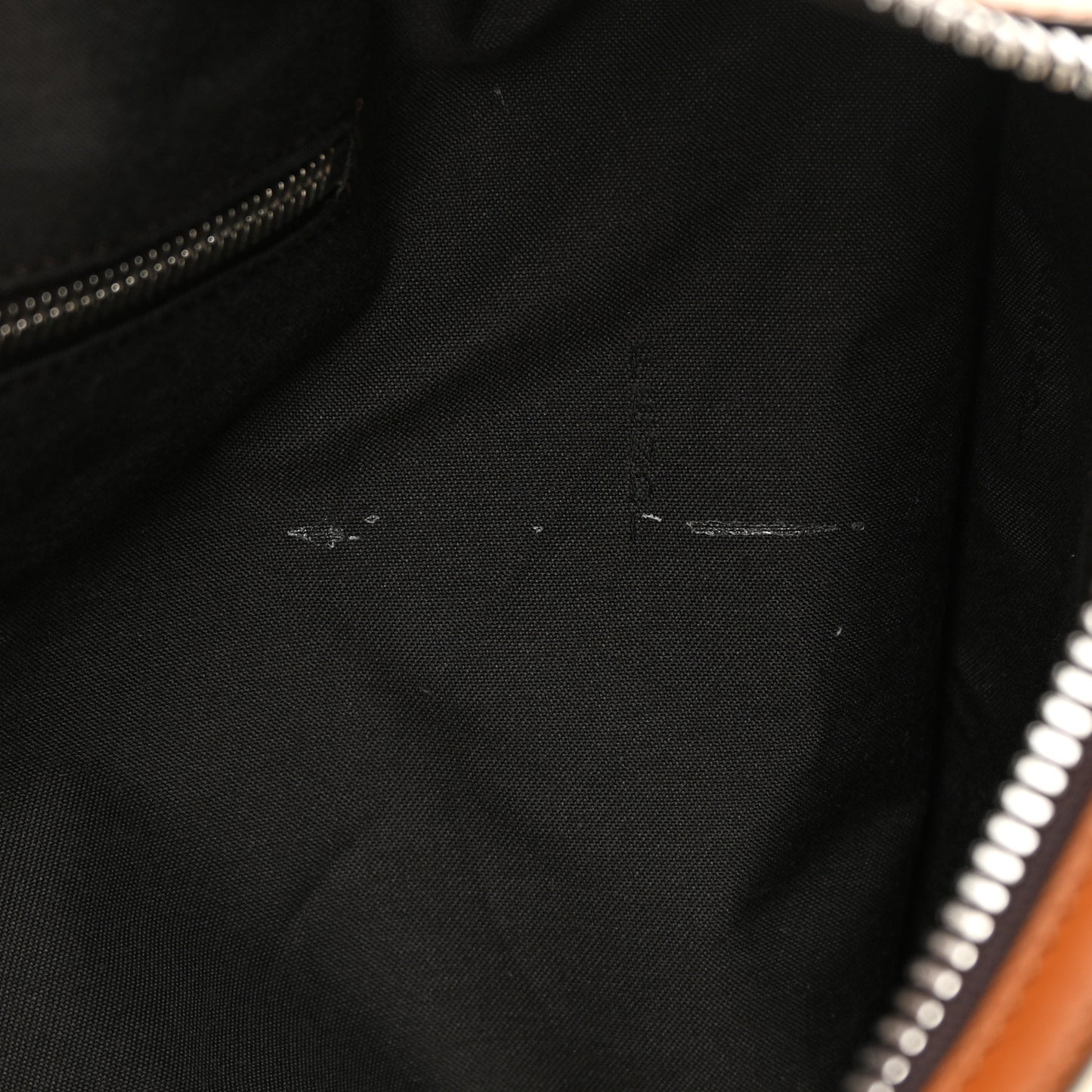 Canvas Logo Embroidered Duffle Bag Grezzo Cuoio
