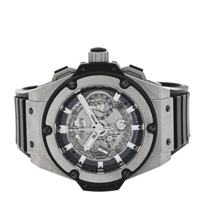 Hublot Titanium Rubber 48mm King Power Unico Automatic Watch Silver 701.NX.0170.RX 2 of 5