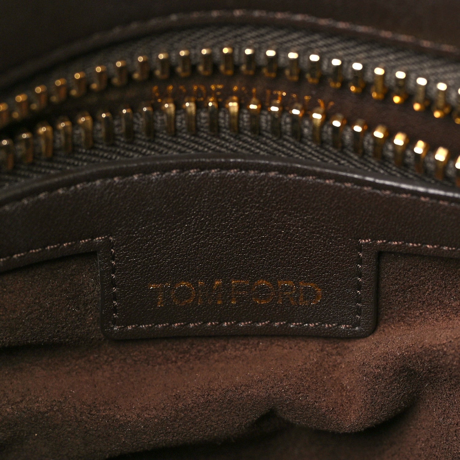 Tom Ford Calfskin Medium Jennifer Crossbody Bag Brown 7 of 11
