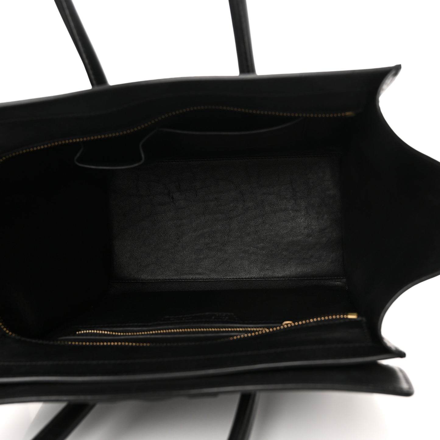 Smooth Calfskin Mini Luggage Black