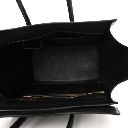 Celine Smooth Calfskin Mini Luggage Black 5 of 9