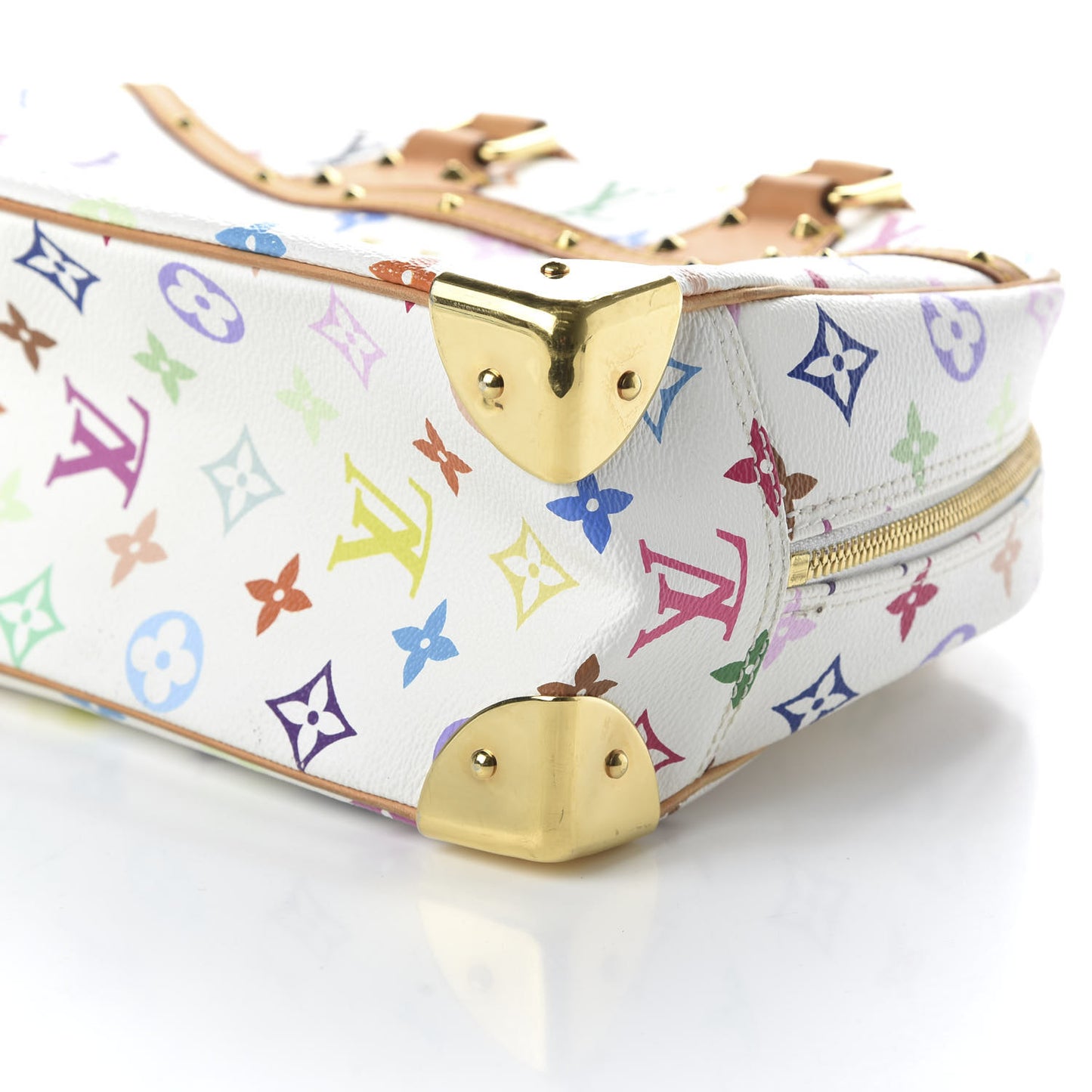 Monogram Multicolor Trouville White