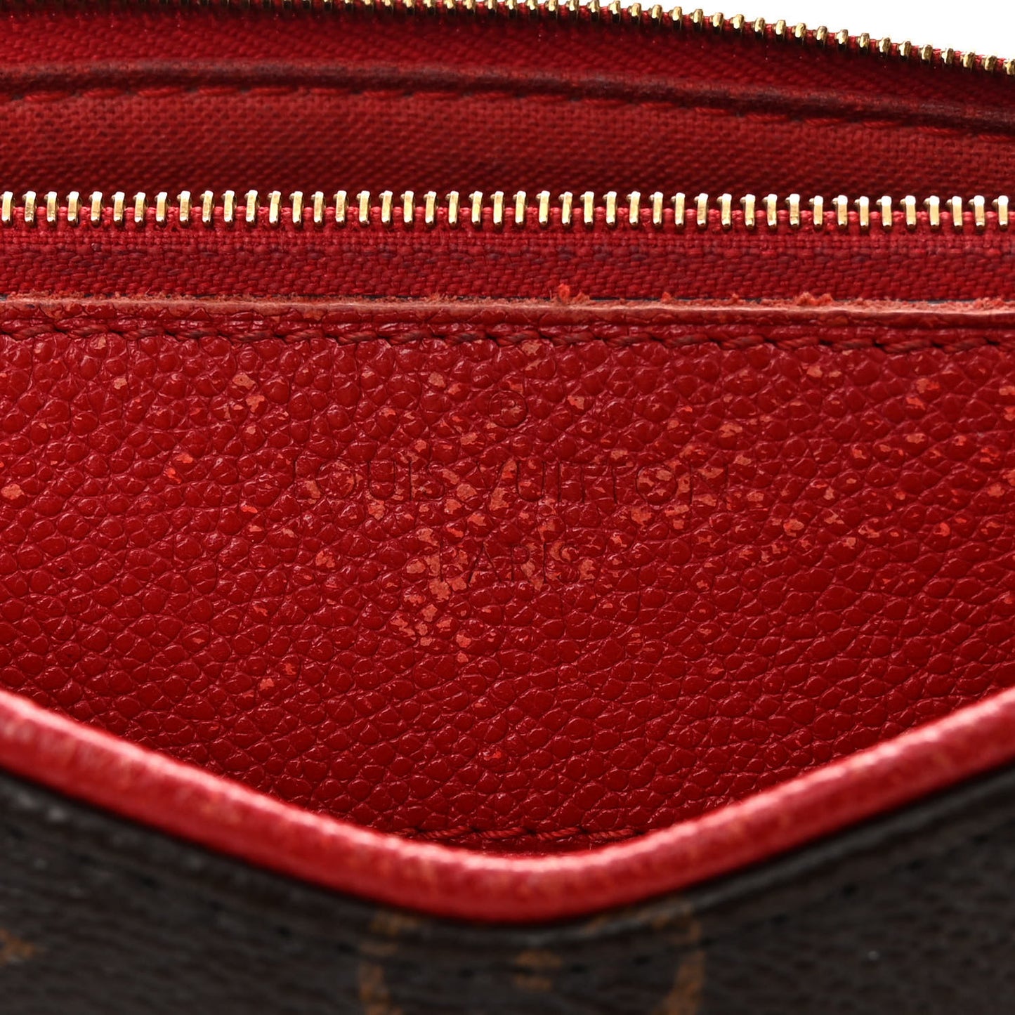 Monogram Pallas Clutch Cherry