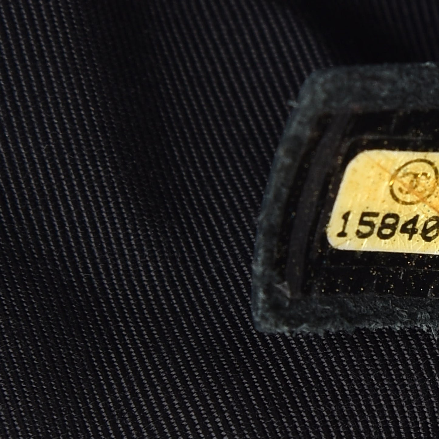 Jersey Quilted Mini Flap Black