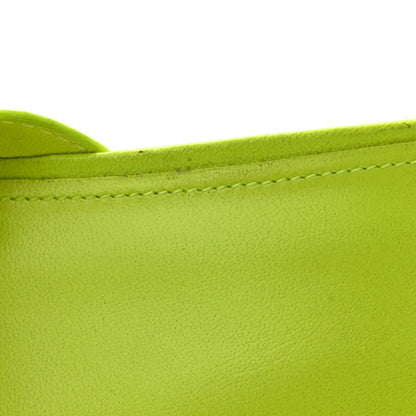 Balenciaga Agneau Arena Cagole 50mm Slide Sandals 41.5 Fluo Yellow 7 of 12