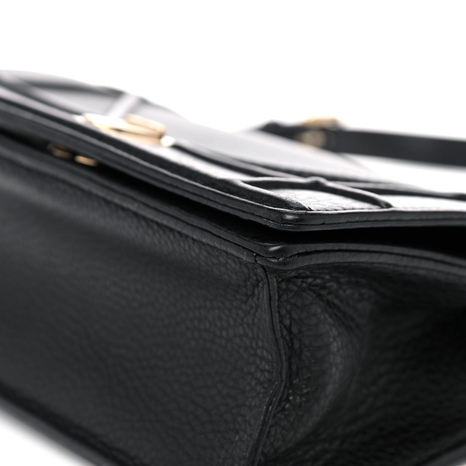 Christian Dior Grained Calfskin Medium Diorama Flap Bag Black 9 of 15