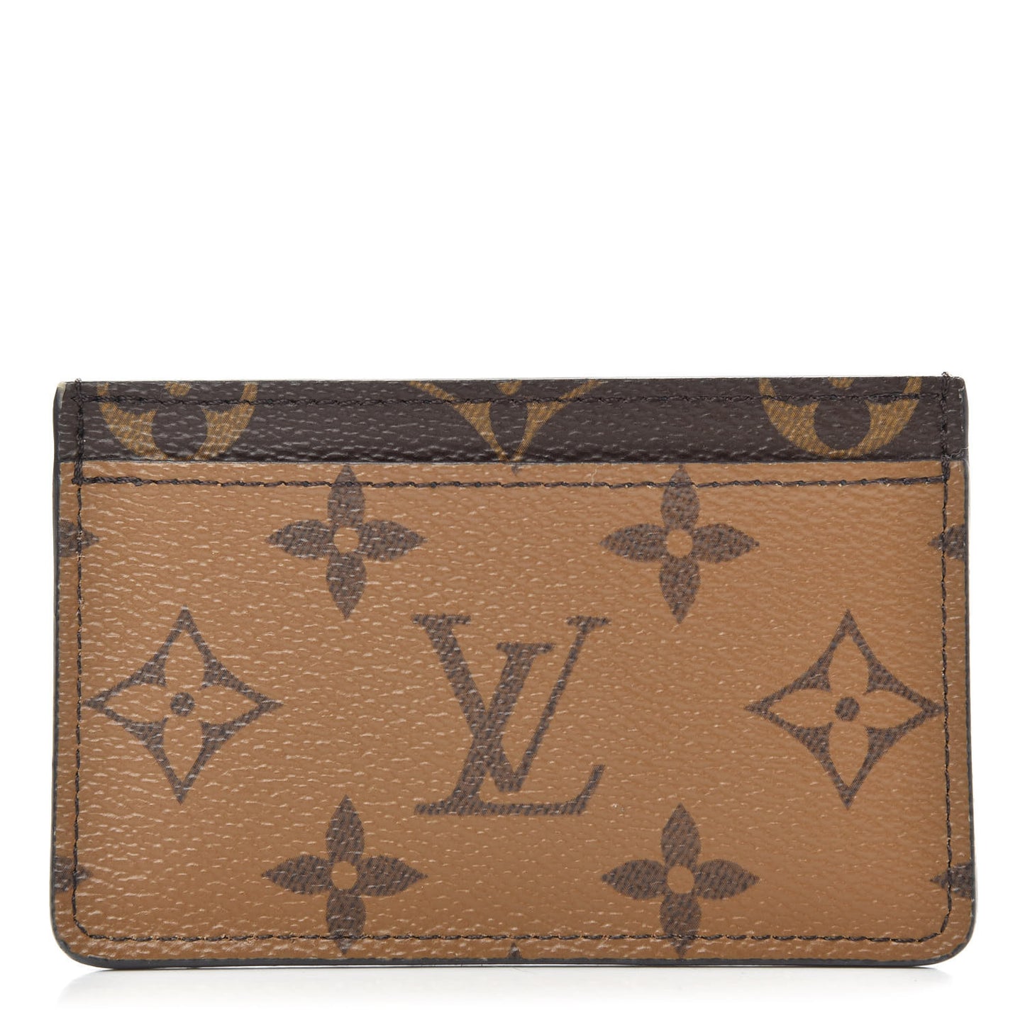 Reverse Monogram Card Holder