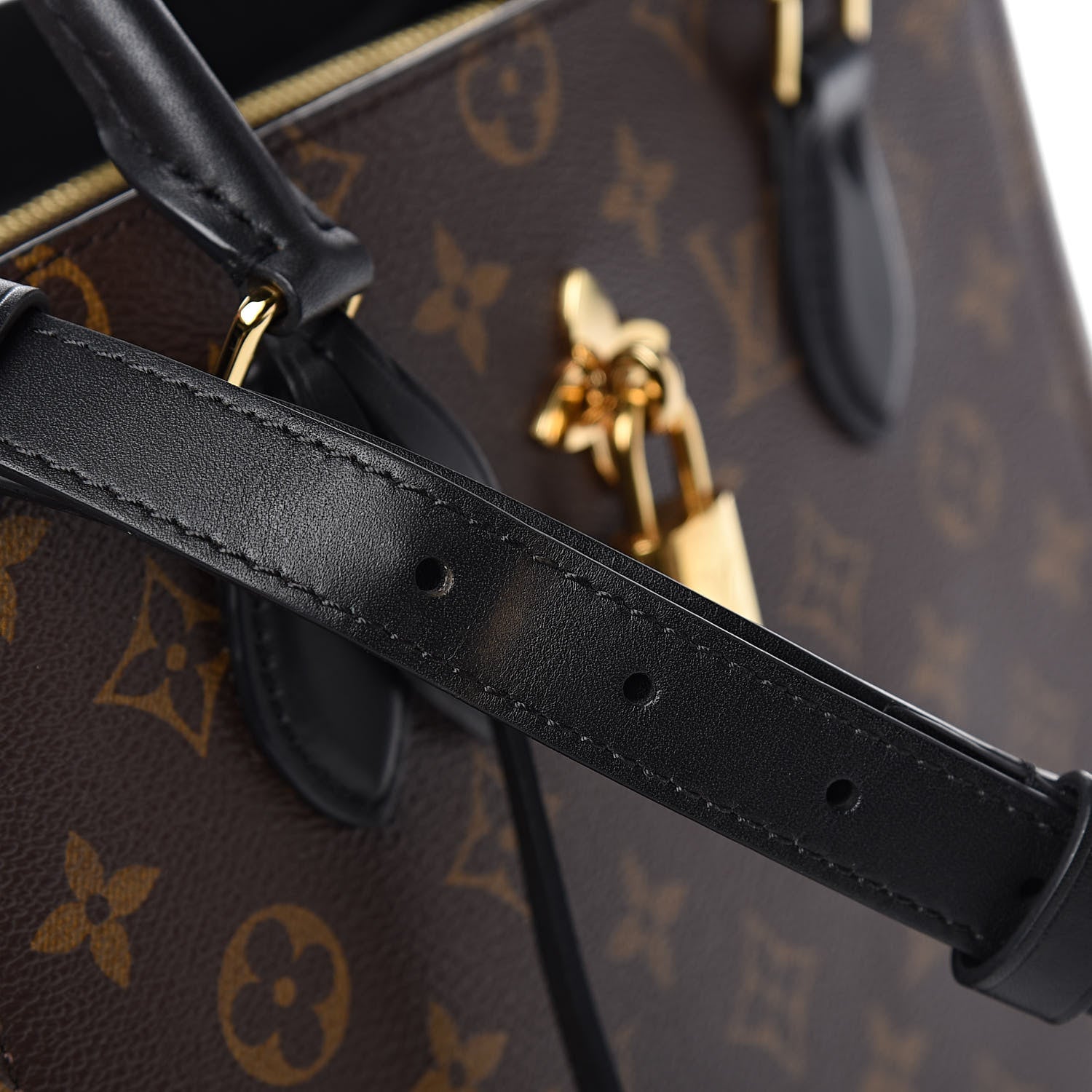 Louis Vuitton Monogram Flower Tote Black 9 of 18
