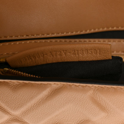Fendi Nappa FF 1974 Embossed Baguette Miele Scuro 7 of 10
