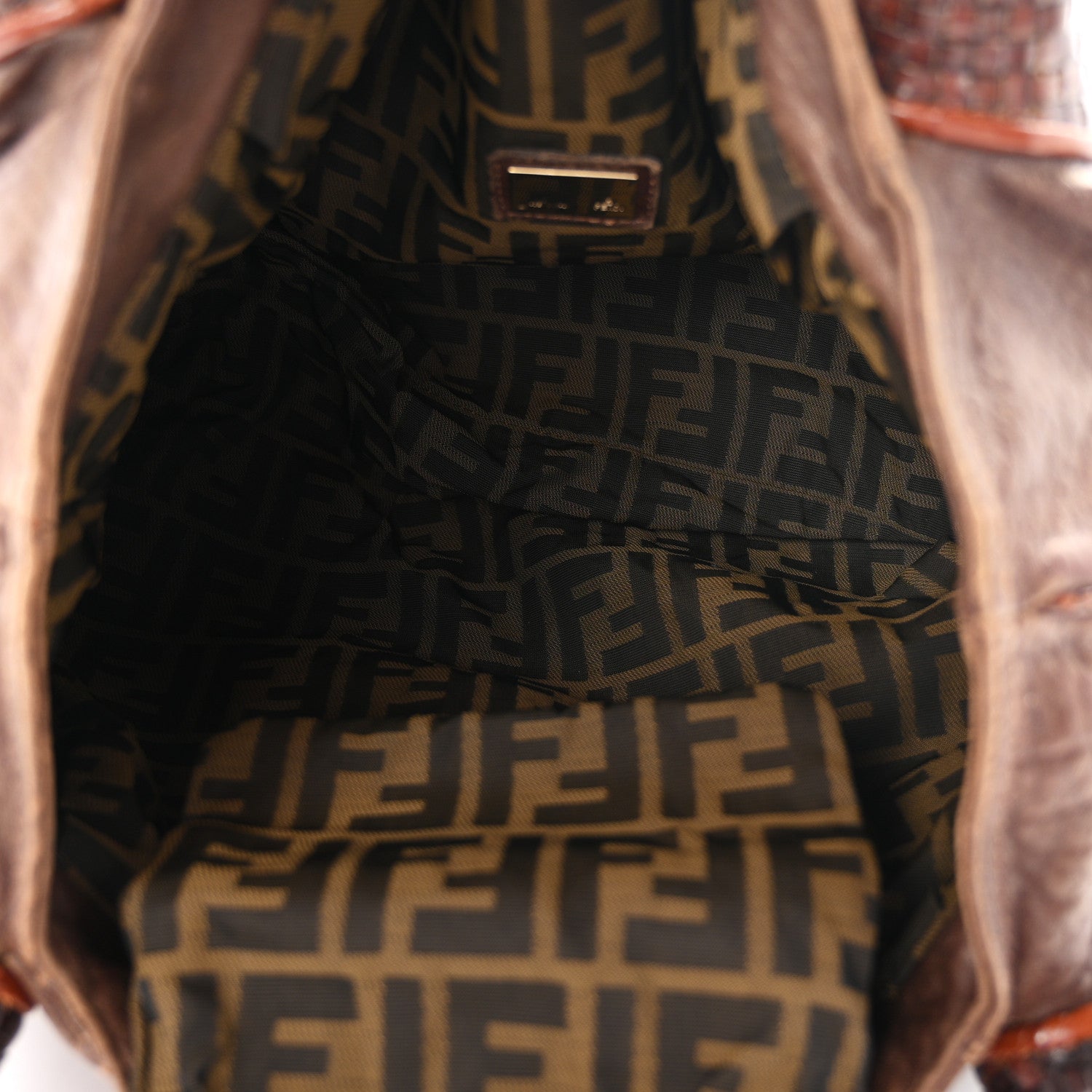 Fendi Nappa Nuvolata Spy Cognac 5 of 9