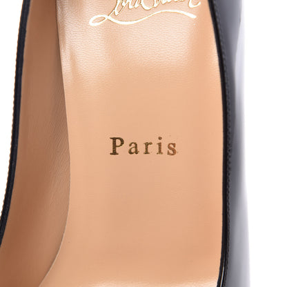 Christian Louboutin Patent Bianca 140 Pumps 37 Black 6 of 9