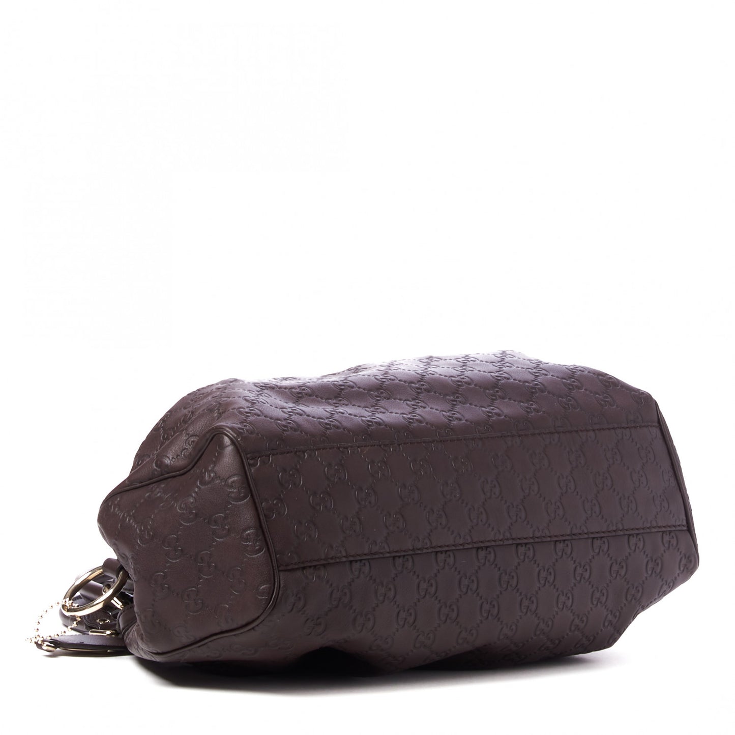 Guccissima Medium Sukey Tote Chocolate