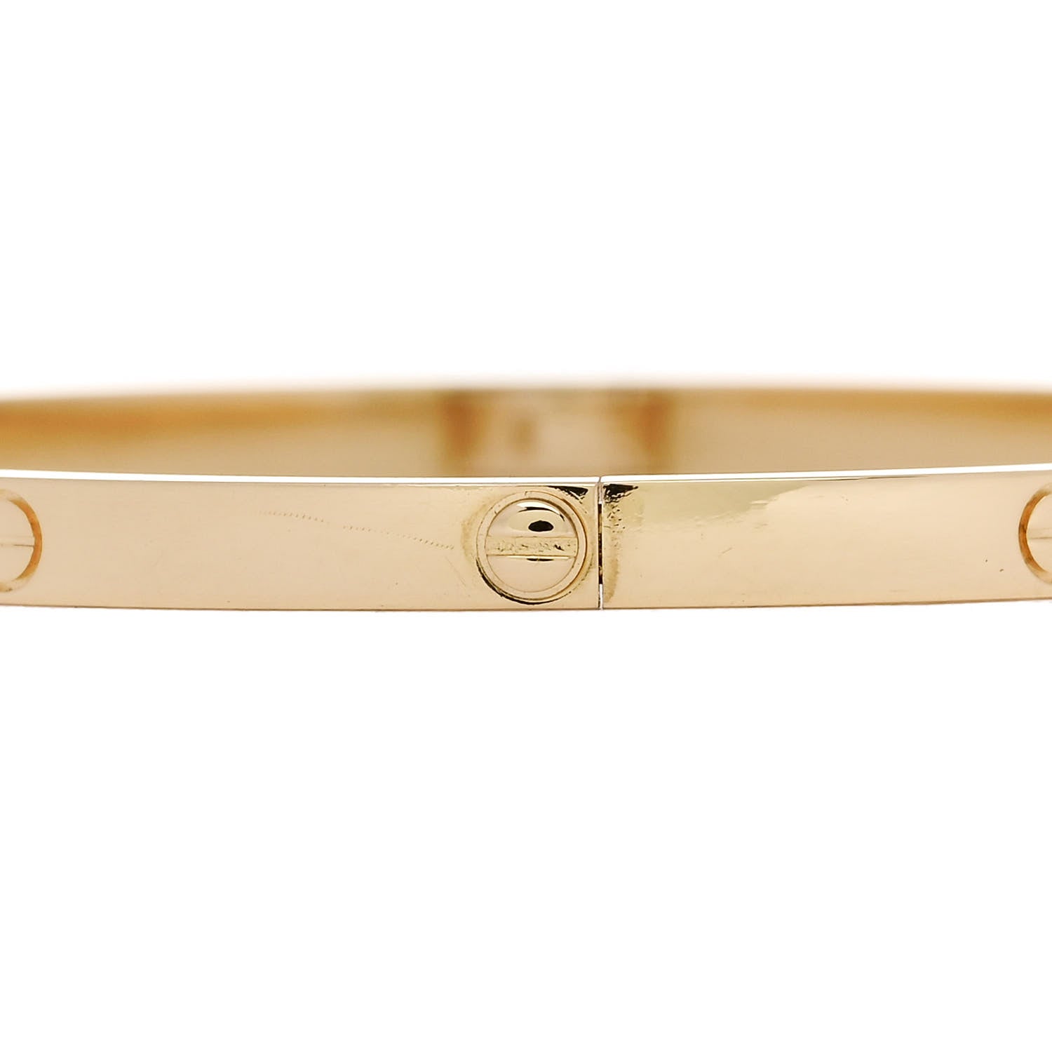 Cartier 18K Yellow Gold Small LOVE Bracelet 18 4 of 8
